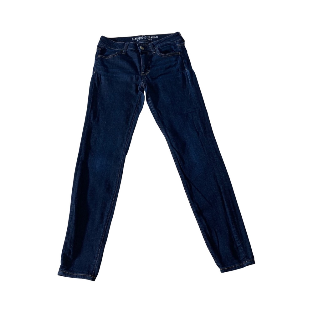American Eagle Outfitters Jegging Super‎ Super Stretch Dark Wash Jeans Size 2